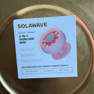 SolaWave 2-in-1 Skincare Mini Device - Pink